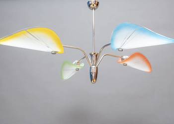 Żyrandol lata 60 New Look Pop-Art Mid-Century Vintage PRL