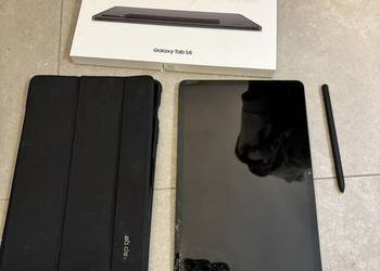 Samsung Galaxy Tab S8 128GB + rysik + etui Spigen + pudełko | uszkodzony