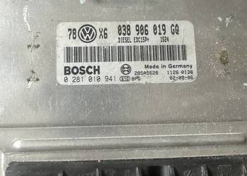 KOMPUTER ECU VW 038906019GQ 0281010941 IMMO OFF