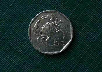 MALTA - 5 centów (1991r)