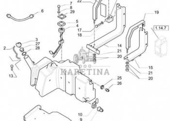 New Holland T6010 T6070 Wskaznik paliwa 87606282