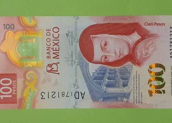 MEKSYK 100 PESOS  - BANKNOT ROKU 2020 - UNC
