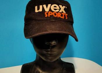 Kolekcjonerska firmowa czapka z daszkiem UVEX sports.