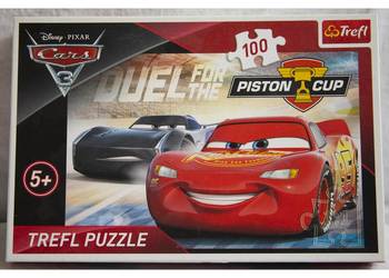 Trefl Puzzle 100 Auta 3 Piston Cup 16313