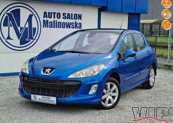 Peugeot 308 SzklanyDach Navi PDC Klimatronik Sensory Tempomat Halogeny Kom…