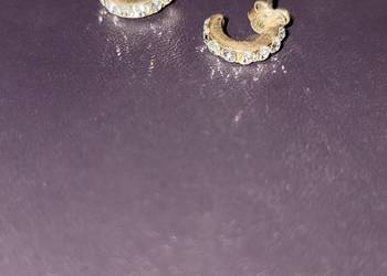 Kolczyki pół okragle