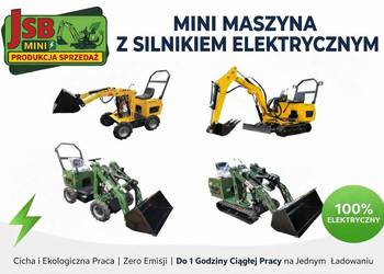 Elektryczna Ładowarka Koparka Wozidło NOWE 2026 | Prosto od Producenta JSB