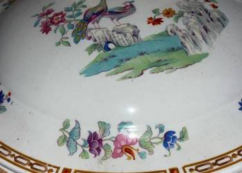Waza. Johnson Bros. England. Porcelana z ptakami.   O śr.