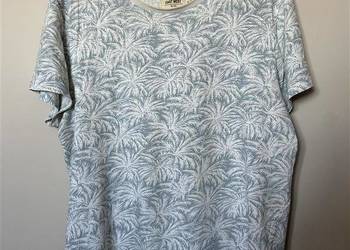 Męska koszulka w palmy - EAST WEST - M - OKAZJA