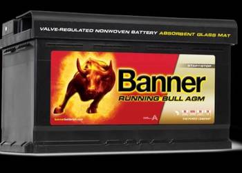 Akumulator 92Ah 850A Banner Running Bull AGM  592 01