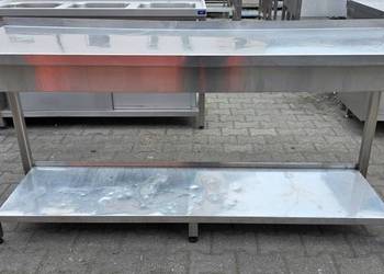 Stół Gastronomiczny Z Półką - 180/60/85 cm - M.1606 N