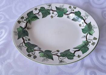 Wedgwood „Napoleon Ivy” – mały owalny półmisek / patera 27 cm – Anglia vint