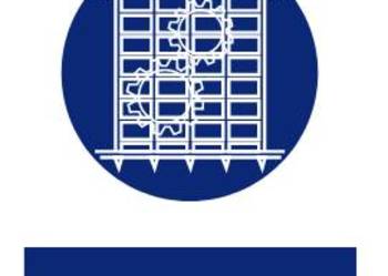 Naklejka BHP Stosuj osłonę! GL015