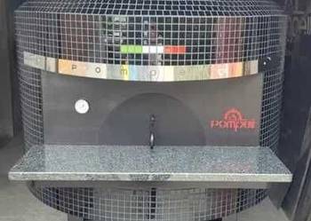 Piec do pizzy Pompeii opalany drewnem - tylko 3 mies. używany