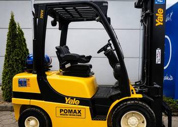 YALE GLP30VX 3T, 2007r. • LPG • Triplex 5,21 m • UDT • Automat