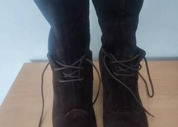 Botki Damskie Portugalskie 37(24cm)Na Słupku