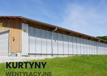 Kurtyny do obory Agrotel – kurtyny boczne, siatki, napęd