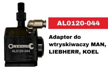 AL0120-044 Adapter do wtryskiwaczy CRIN Bosch MAN, LIEBHERR, KOEL