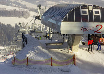 Udział w stacji narciarskiej Tylicz ski