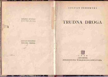 (5002) TRUDNA DROGA - STEFAN ŻEROMSKI