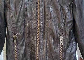 Kurtka skora naturalna brąz r S,M