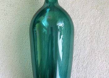 Wazon - Ręczna robota - szkło dmuchane - 20 x 7 cm Stary Design