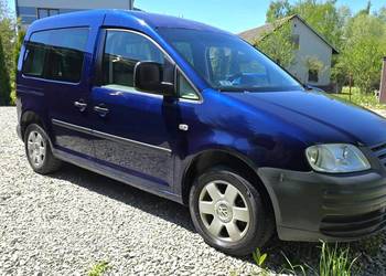 Volkswagen Caddy 1.9 TDI 105KM Klimatyzacja Grzane Fotele Hak Ekonomiczny