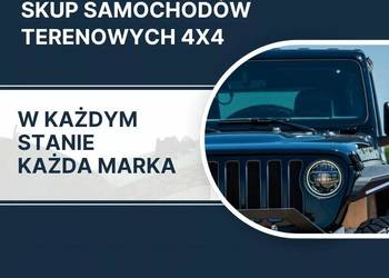 SKUP SAMOCHODÓW SAMOCHODÓW TERENOWYCH 4X4 TERENOWE TERENOWY