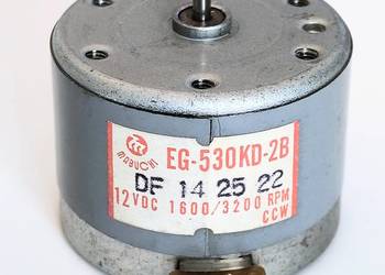 SILNIK STAB. MABUCHI 12V EG530KD-2B -DO NAPĘDÓW MAGNETOFONÓW