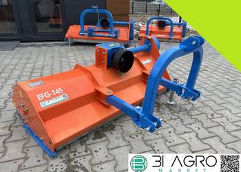 Kosiarka bijakowa przesuw ręczny 1.25 -1.45 -1.65m mulczer Młotek450g -RATy