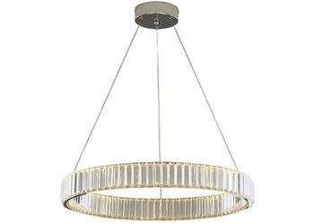 Bohemia 60 A Chrome - żyrandol kryształowy LED pierścień ri…