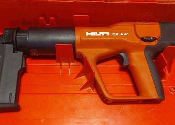 gwoździarka HILTI DX A41, osadzak prochowy + taśmy z nabojami