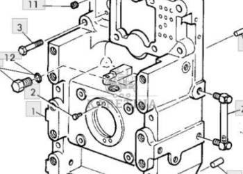 John Deere 6280 6920 6920S Obudowa WOM PTO R216426