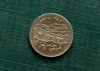 NEPAL - 1 rupia, 2009r.