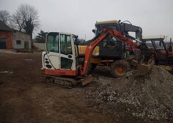 Minikoparka terex tc20 2008r