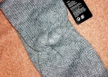 H&M _ NOWA z metką Ciepła OPASKA z dodatkiem WEŁNY. idealna na wiatr, chłód