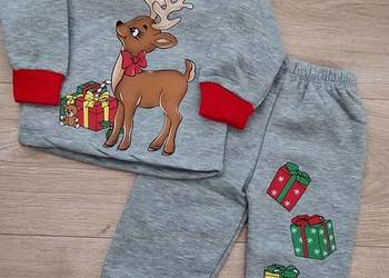 Świąteczny komplet świąteczny - rozmiar 1/2 lata