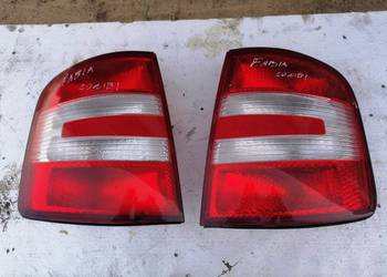 Lampy Tył Komplet Skoda Fabia Kombi