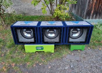 Tuba Subwoofer Skrzynia Basowa CRUNCH FAT BOY DRIVE TRIPLE 1200RMS 2400W