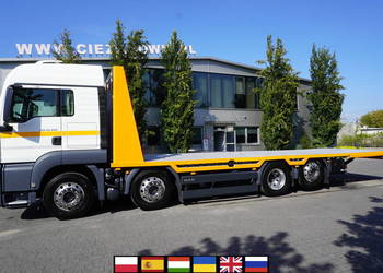 MAN TGS 35.420 8×2 / NOWA laweta 20 t / 3 osie skrętne / kab. syp._235719