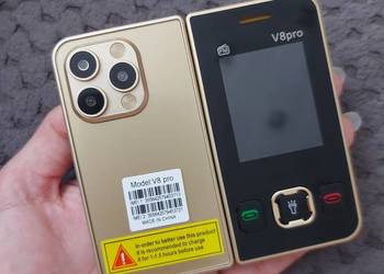 Mały telefon V8 pro