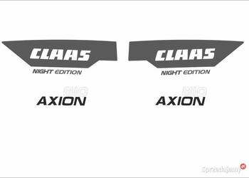 Naklejki Claas Axion 810 i inne modele Night Edition super mocne