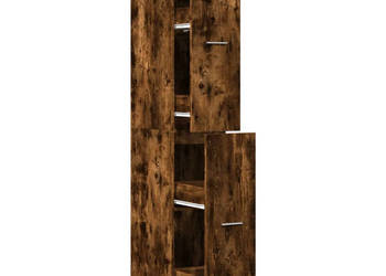 Szafka apteczna przydymiony dąb 30x41x1745 cm WM-3309631
