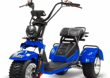 Skuter elektryczny BILI COCO TRÓJKOŁOWY HM SPORT niebieski RATY FV/Paragon