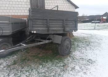 Przyczepą D-50 6 tonowa