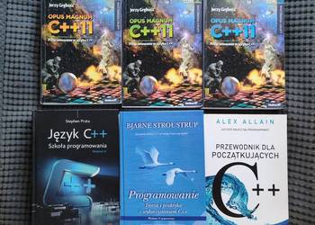 Zestaw książek do nauki programowania w języku C++