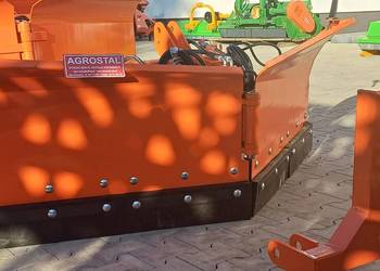 Pług do śniegu odśnieżny strzałka hydrauliczny komunalny nowy AGROSTAL