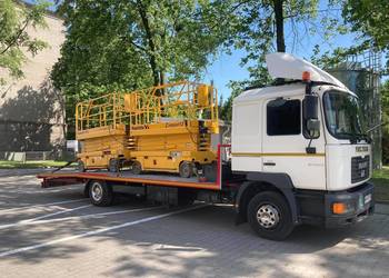 Transport maszyn rolniczych budowlanych do 8t - Błonie