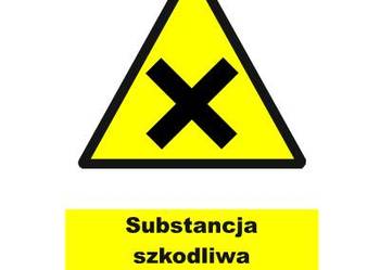 Naklejka Substancja szkodliwa lub drażniąca GF028