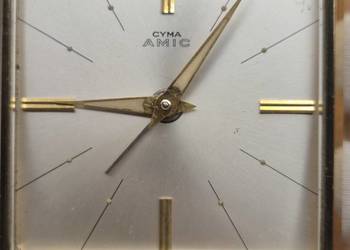 Stary podróżny budzik *Cyma AMIC*